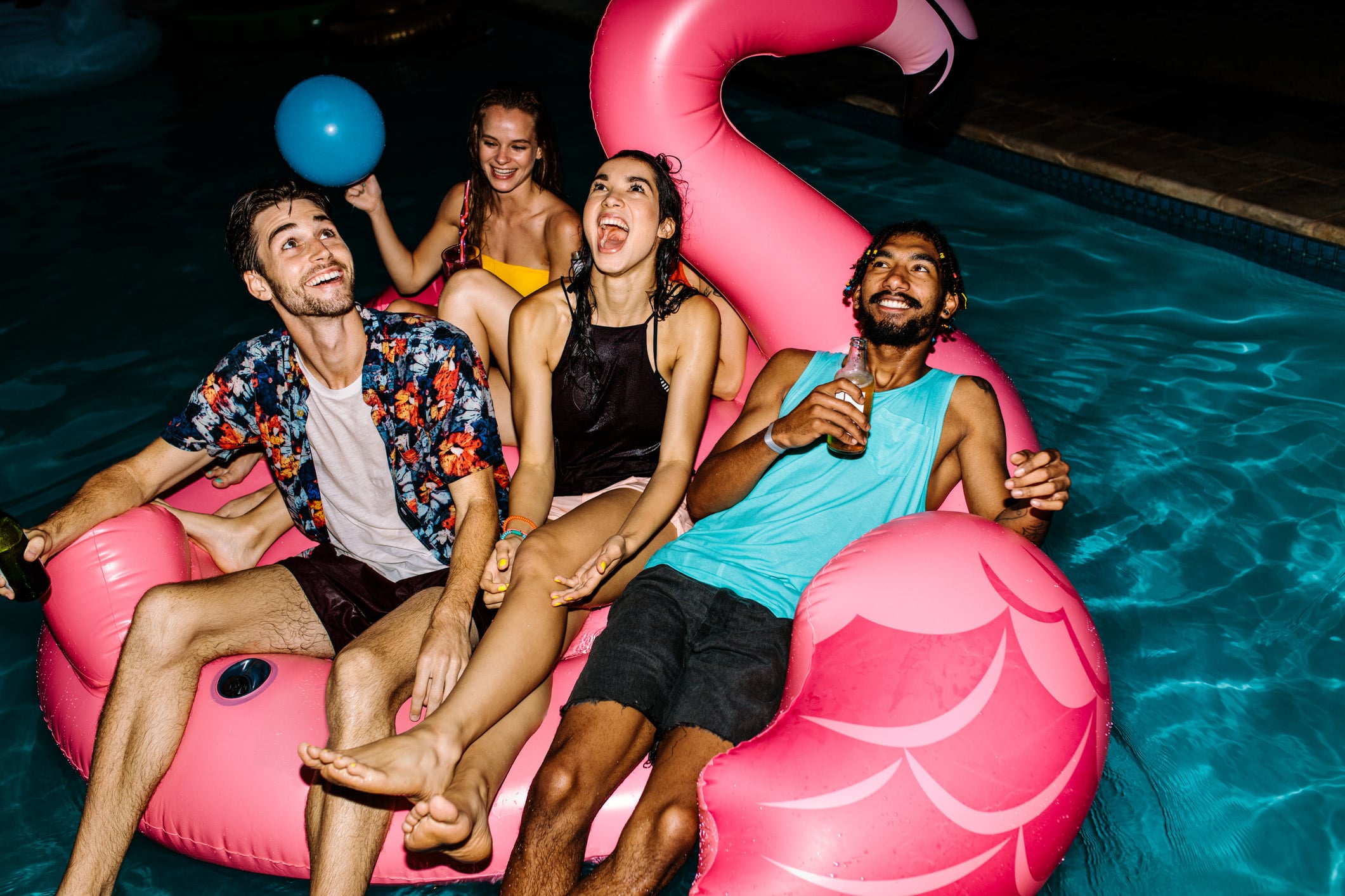 Filmnacht am Pool